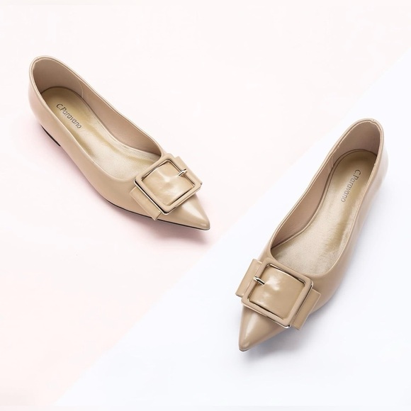 C.paravano Shoes - C.Paravano Women's Flats | Pointed Toe Ballet Shoes | Comfortable Flats Size 7.5